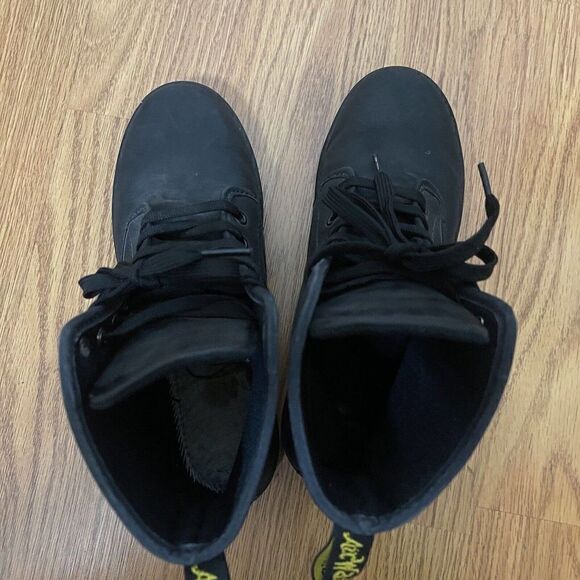 Dr. Martens Black Lace up Shoreditch ankle boots size US 6 EU 37 - Picture 4 of 9